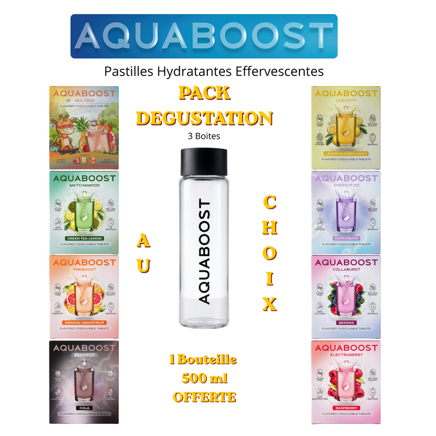 Pack dégustation AQUABOOST