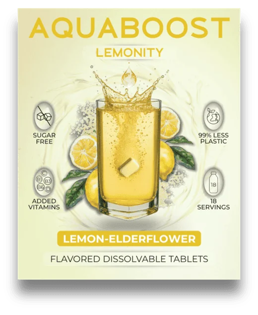 AQUABOOST - LEMONITY - CITRON FLEUR DE SUREAU
