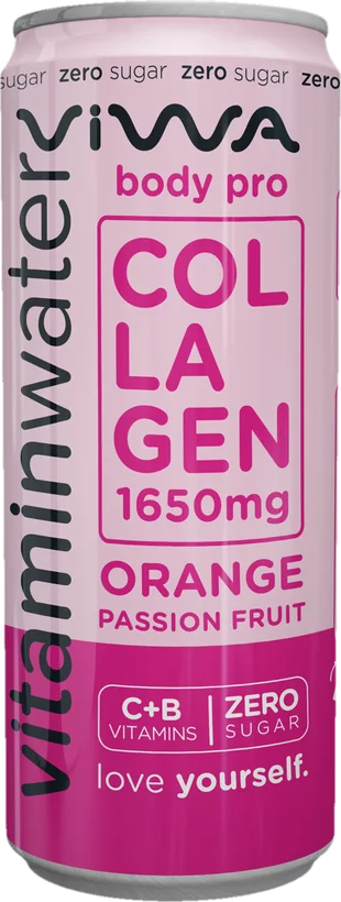 CANETTE VIWA BODY PRO CAN - ORANGE, FRUIT DE LA PASSION